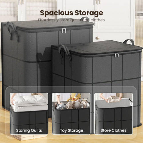 📦Store More andDeclutter Your Closetwith This Dust ProofBedding Organizer
