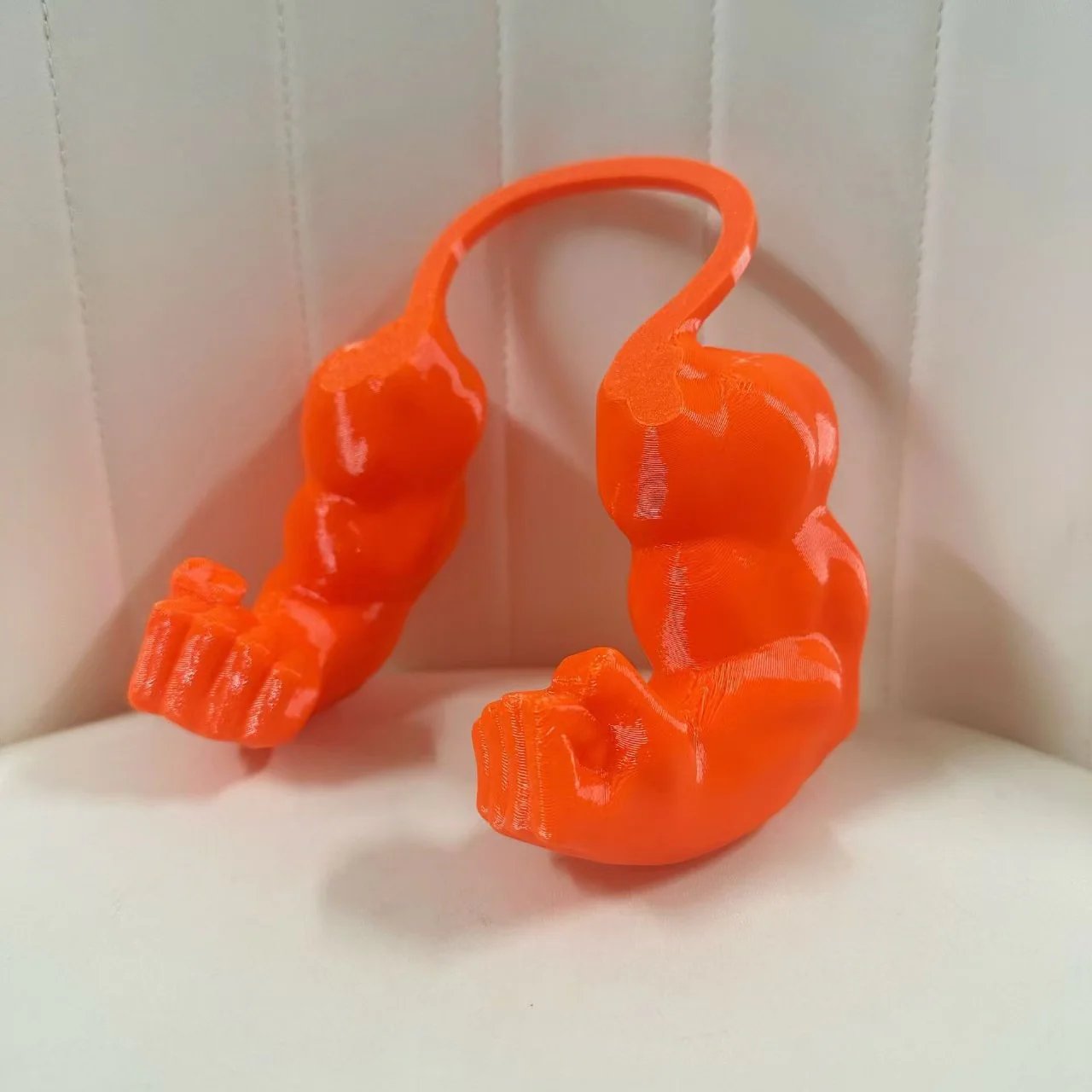 3D Printed Pet Muscle Arm Costume – Funny Hero Cosplay Accessory for Cats, Small Dogs & Rabbits