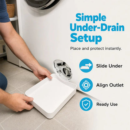 Universal Front-Load Washing Machine Drain Pan💧