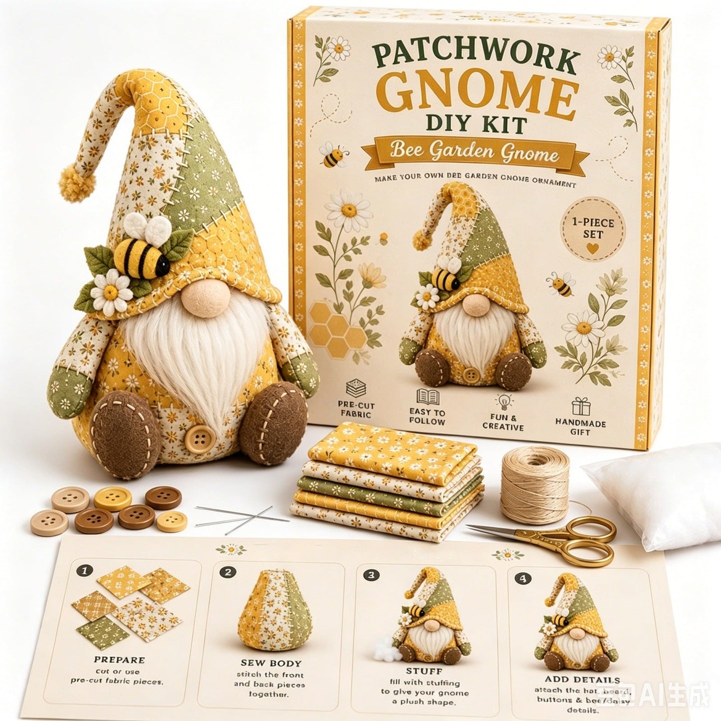 DIY Patchwork Animal Kit