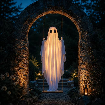 Halloween Hanging Swing Ghost