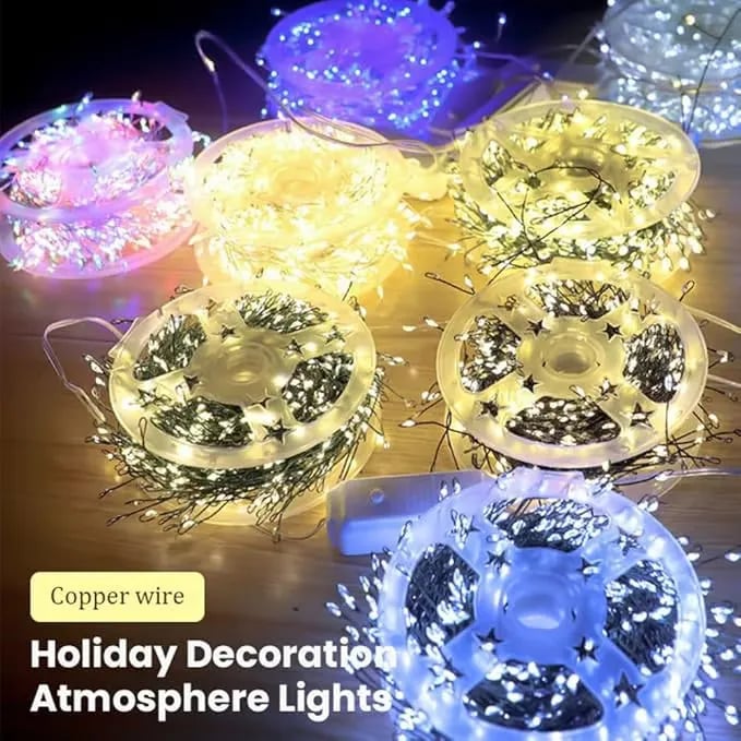 🎉🎁LED Copper Wire Firecracker Light String