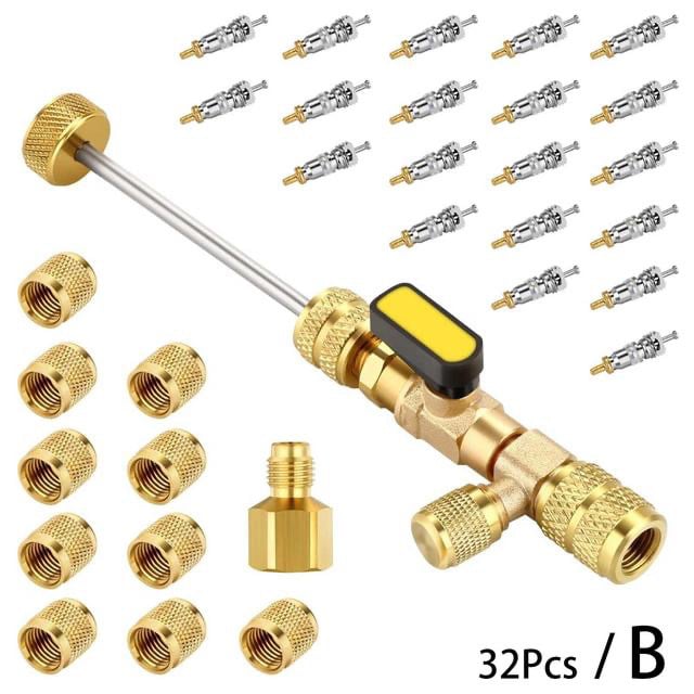 🔥LAST DAY 50% OFF - 🛠️Valve core refrigerant valve core removal tool