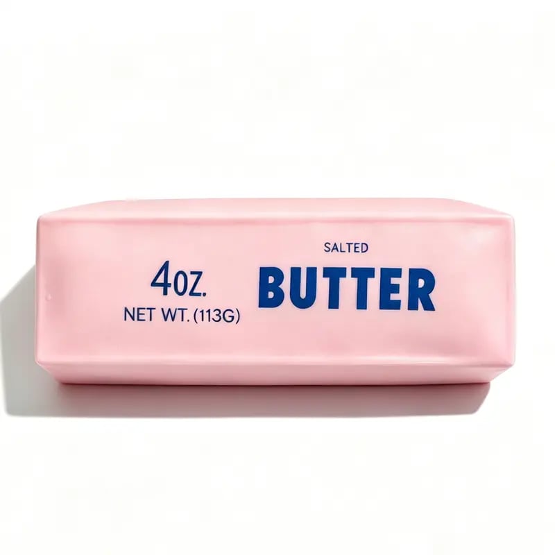 🧈 Butter Bar Squishy Fidget Toy, Soft Slow Rising Squeeze Toy With Crunch ASMR Sound
