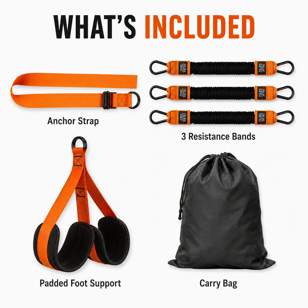 💪Home Gym Upgrade 49% OFF – Suspension Resistance Trainer Kit for Strength & Pull-Up Training