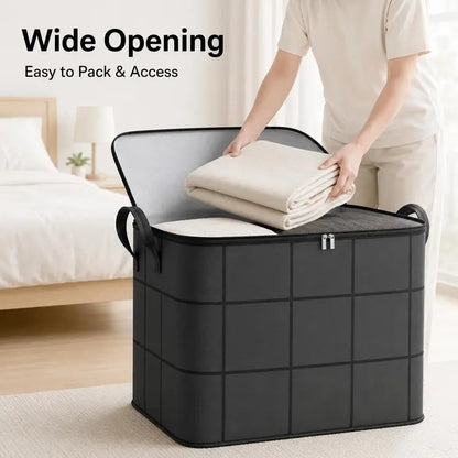 📦Store More andDeclutter Your Closetwith This Dust ProofBedding Organizer