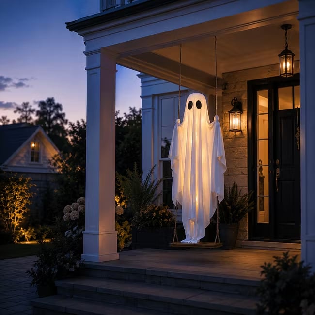 Halloween Hanging Swing Ghost