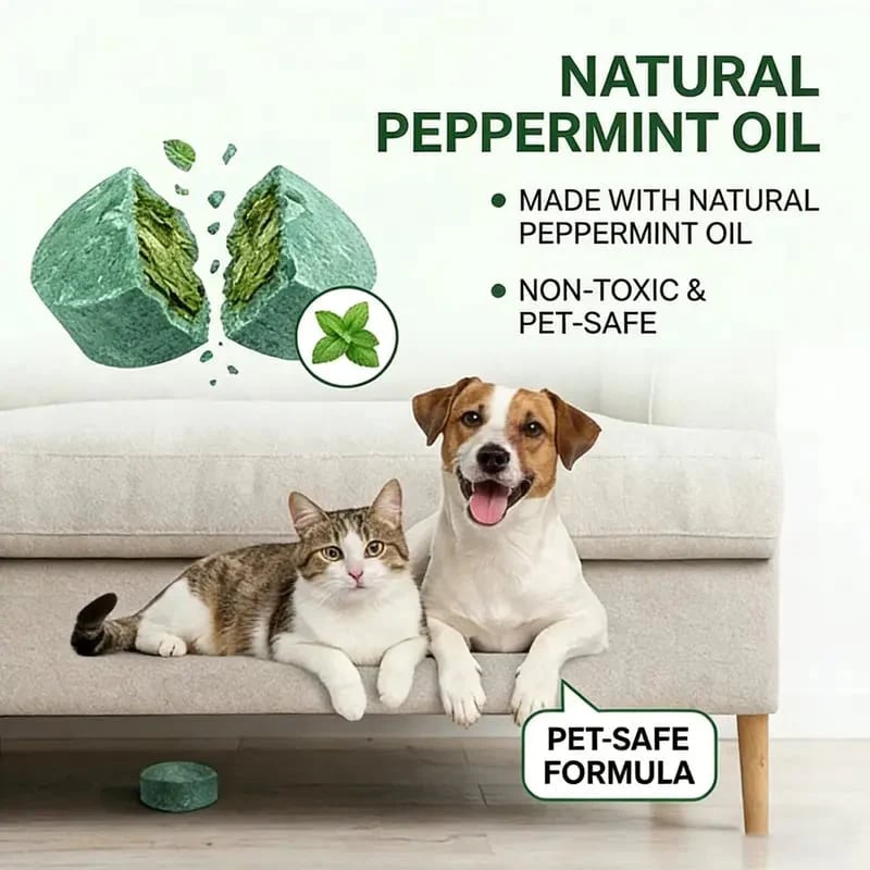 🌿Natural Peppermint Rodent Repellent Balls (12 Pack) 🚫Keep Rats, Mice & Pests Away Safely✅