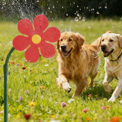 🌼 Crazy Daisy Sprinkler – Funny Dancing Flower Water Sprinkler for Kids, Dogs & Garden Fun