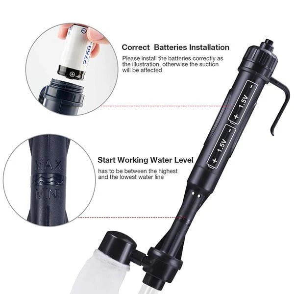 🔥 HOT SALE 🔥 Electric Aquarium Gravel Cleaner