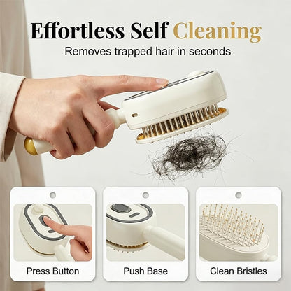 🔥LAST DAY 50% OFF - 💆2026 Electric Steaming Massage Hair Care Brush