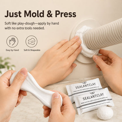 🧱 Moldable Sealant Clay | Non-Toxic Air Dry Gap Filler Blocks Drafts