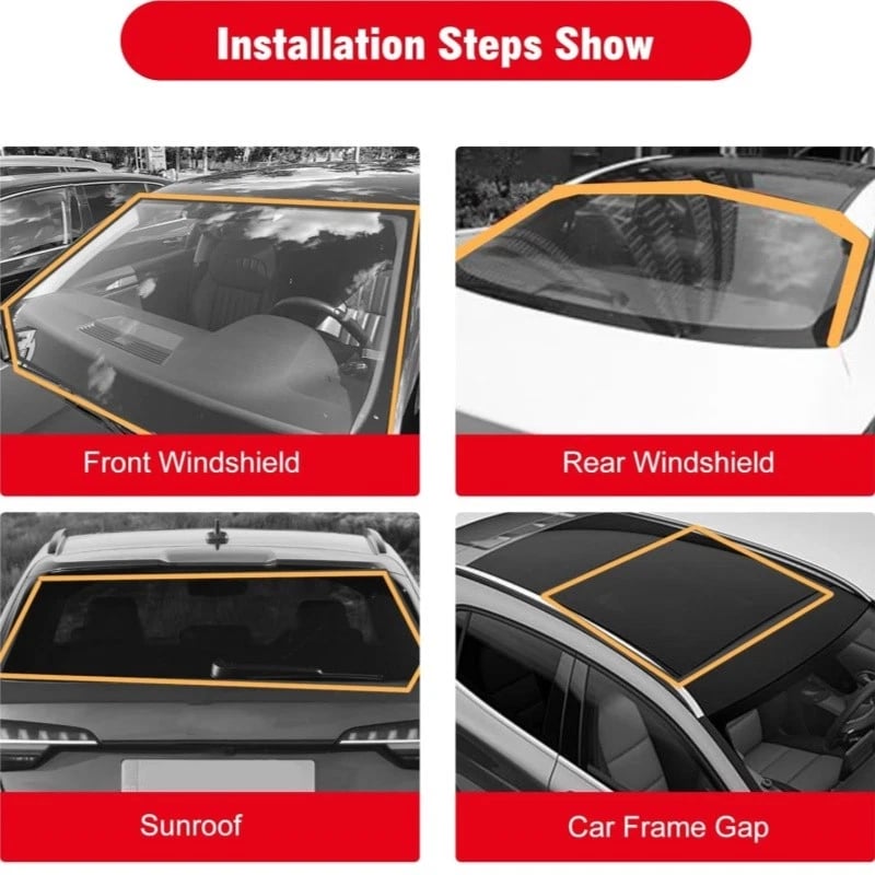2026 Hot Sale🚗 Car Windshield Rubber Seal Strip