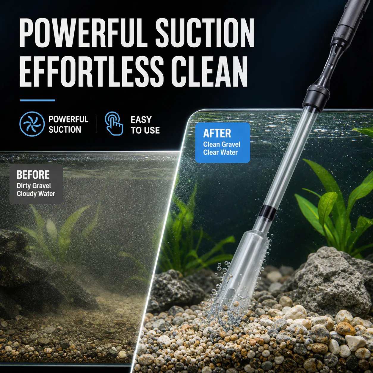 🔥 HOT SALE 🔥 Electric Aquarium Gravel Cleaner