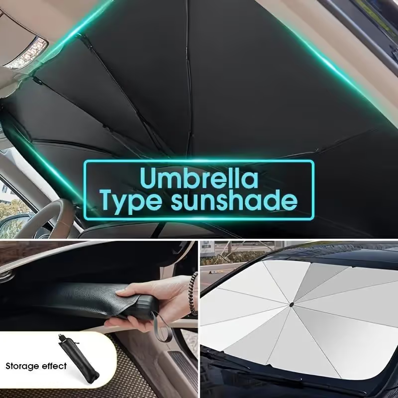 🌊2026 Summer Hot Sale-💥2026 Foldable Anti-UV Windshield Sunshade