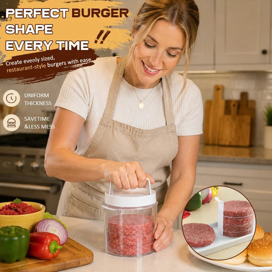 🔥LAST DAY 50% OFF - 🍔 Burger Patty Maker for Easy Homemade Burgers