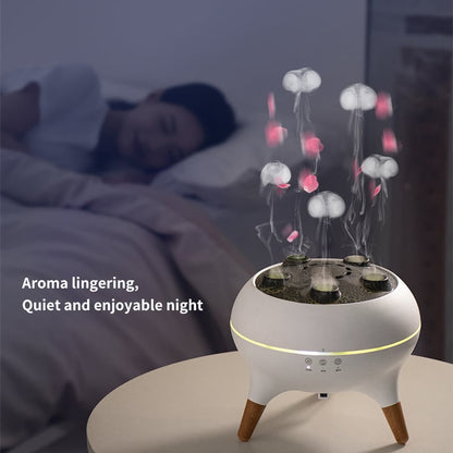 Aroma Diffuser With Dynamic Jellyfish Mist and LED Color Change