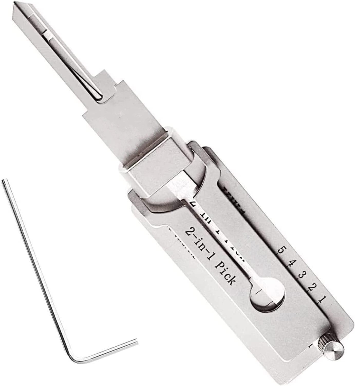 🔥 Stainless Steel Master Key Decoder(Only applies to flat key locks)
