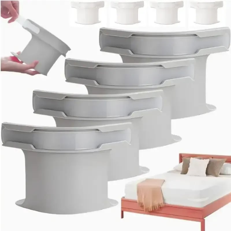 🛏️4 Pack Adjustable Bed Sheet Holder Straps, Elastic Mattress Sheet Clips to Prevent Slipping & Wrinkles