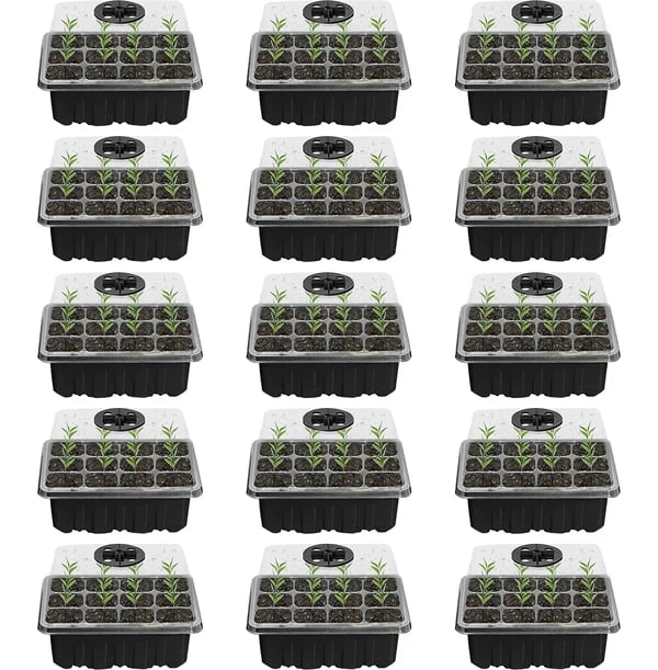 Adjustable Humidity Seed Starter Trays