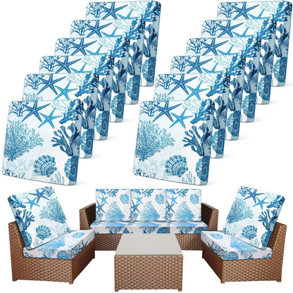 🛋️ Outdoor Patio Sofa Cushion Covers 🔥