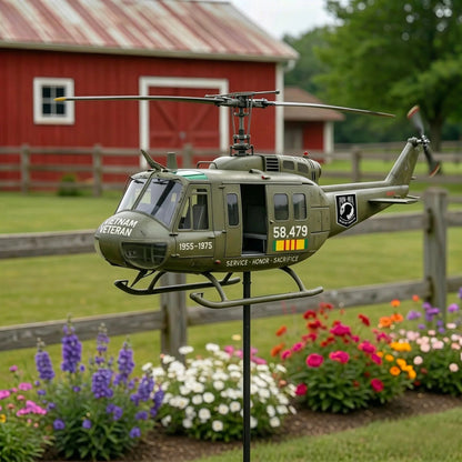 🏆Last Day Promo: 49% OFF 🎖️-Vietnam Veteran UH-1 Helicopter Wind Spinner- ✈️Buy 2 Free Shipping Today!