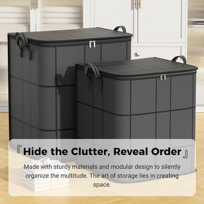 📦Store More andDeclutter Your Closetwith This Dust ProofBedding Organizer