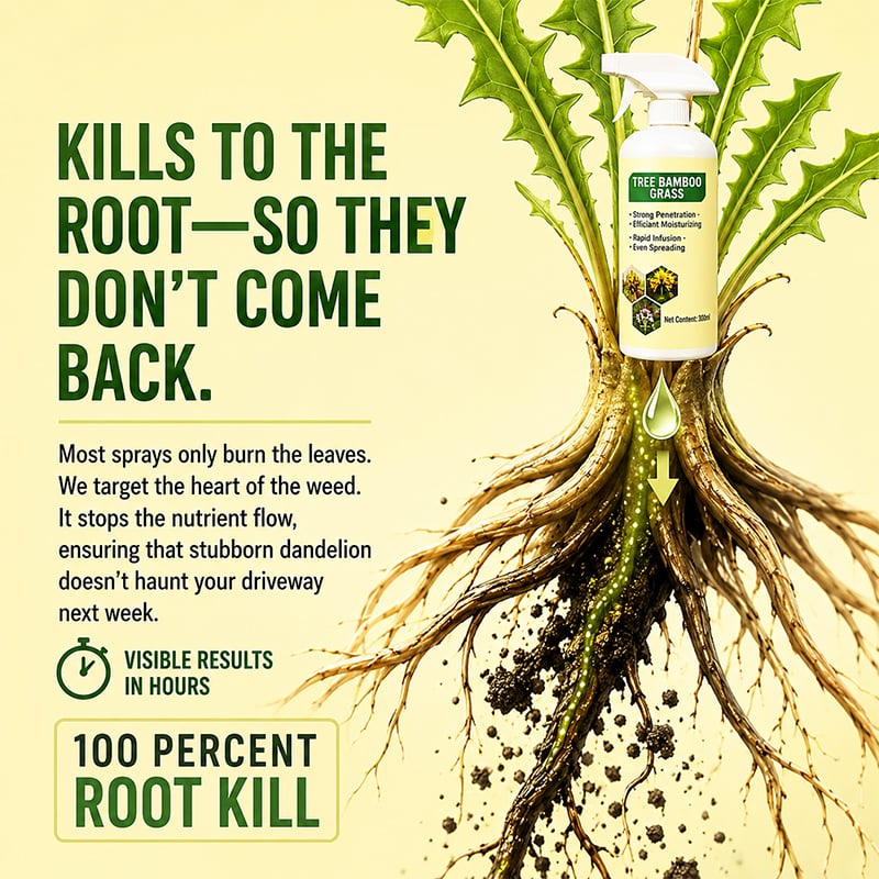 🔥🔥2026 SALE - Fast-Acting Natural Weed & Grass Killer Spray