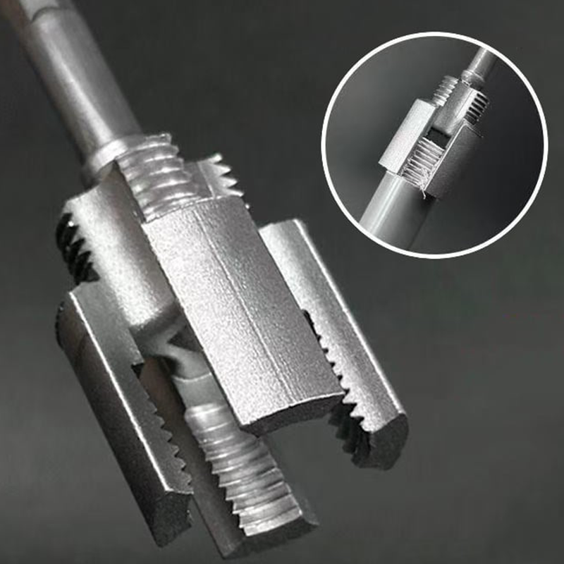 🔥Ferramenta integrada para roscar tubos internos e externos