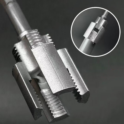 🔥Ferramenta integrada para roscar tubos internos e externos