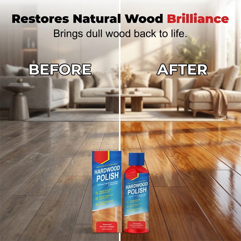 🌿 50% OFF! 🧹High-Gloss Shine Wood Polish for Floors