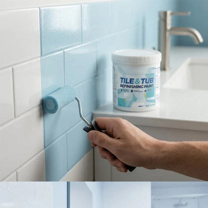 HOT SELL🔥🔥🔥Premium Tile & Tub Refinishing Paint Kit